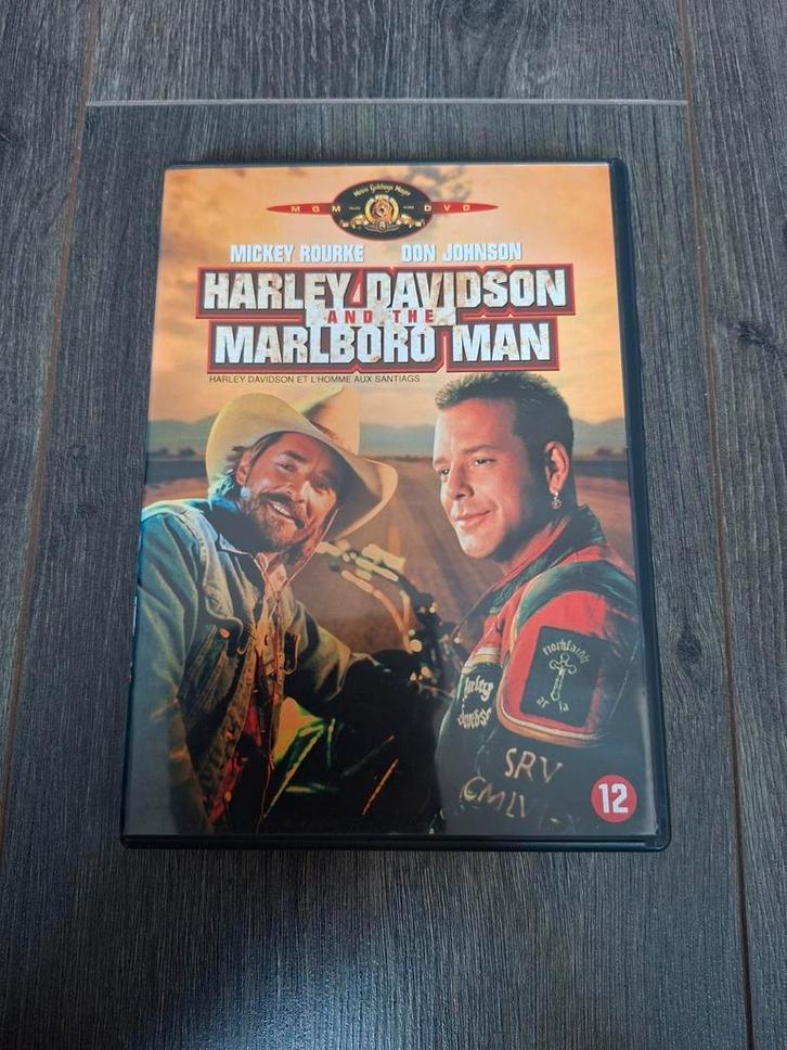 Harley Davidson and the Marlboro Man (Mickey Rourke), Cd's en Dvd's, Dvd's | Actie, Zo goed als nieuw, Actie, Vanaf 12 jaar, Ophalen of Verzenden