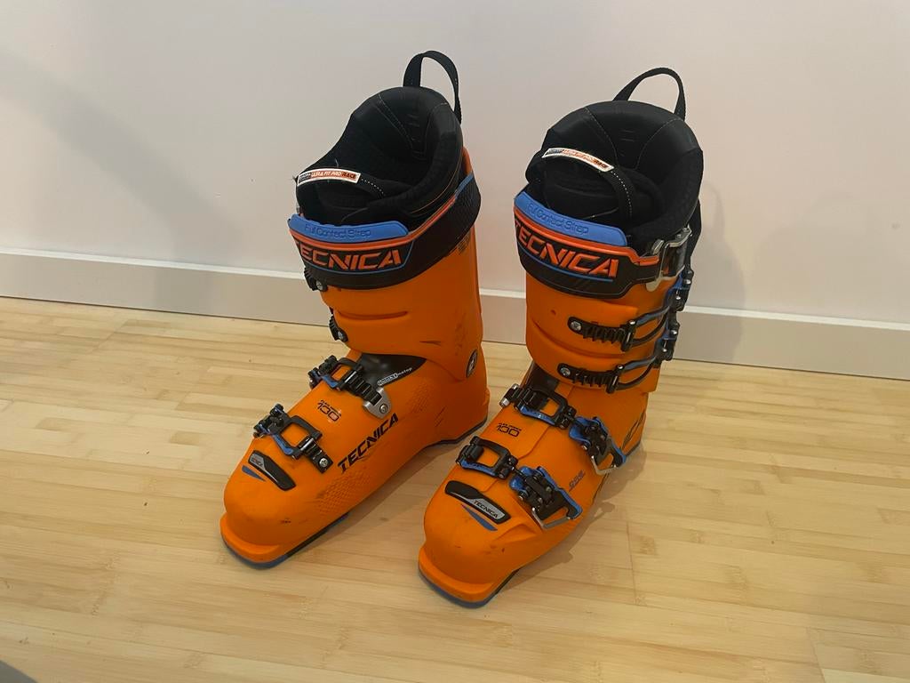 Tecnica Mach 1 130 LV skischoenen - mt 43,5, Sport en Fitness, Skiën en Langlaufen, 160 tot 180 cm, Gebruikt, Schoenen, Skiën