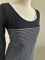 Tante Betsy maat XL zwart witte top longsleeve 2320, Kleding | Dames, Tante Betsy, Tante Betsy, Zwart, Maat 46/48 (XL) of groter