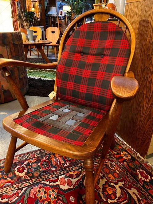26) Hippe sixties stoel!, Huis en Inrichting, Stoelen, Gebruikt, Eén, Overige kleuren, Ophalen