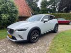 Mazda CX-3 2.0 SkyActiv-G 120 Dynamic-Leer-Navi-Led-Trekhaak, Auto's, Mazda, 1998 cc, Gebruikt, 4 cilinders, Wit