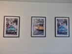 Mooie schilderijen set van 3 voor 75€ of 25€ p/s, Minder dan 50 cm, Ophalen of Verzenden, Zo goed als nieuw, Schilderij
