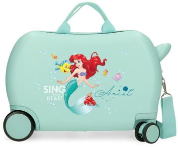ABS Disney Princess Ariel Ride-On Kinderkoffer - Gratis Verz beschikbaar voor biedingen