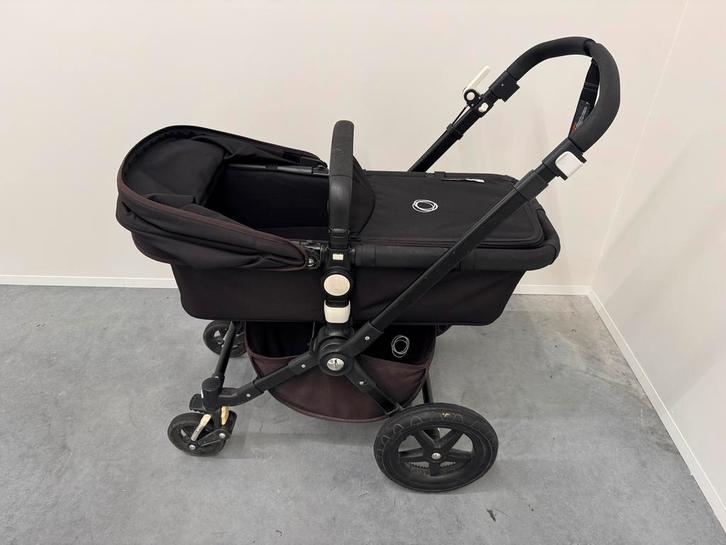 Bugaboo Cameleon 3 - all black incl accessoires, Kinderen en Baby's, Kinderwagens en Combinaties, Zo goed als nieuw, Kinderwagen