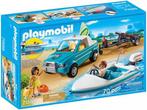 Playmobil - Surfer pickup met speedboat, Kinderen en Baby's, Speelgoed | Playmobil, Ophalen of Verzenden, Zo goed als nieuw
