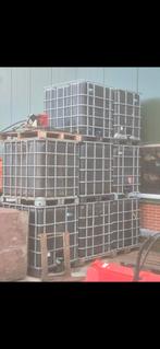 Zwarte ibc vaten 1000 liter, 100 cm of meer, 60 cm of meer, Ophalen of Verzenden, Zo goed als nieuw