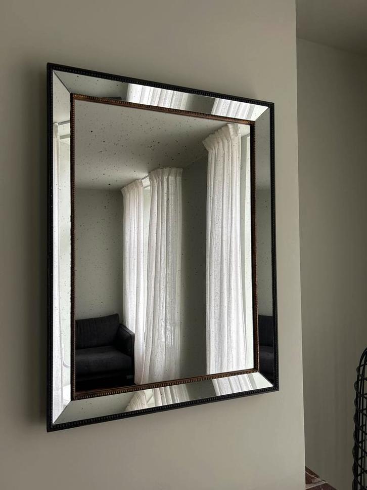 Spiegel - 60 x 80 cm, Huis en Inrichting, Woonaccessoires | Spiegels, Zo goed als nieuw, 50 tot 75 cm, Minder dan 100 cm, Rechthoekig