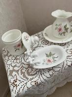 Leuk setje zeepbakje wattenpot en lampet, Ophalen of Verzenden