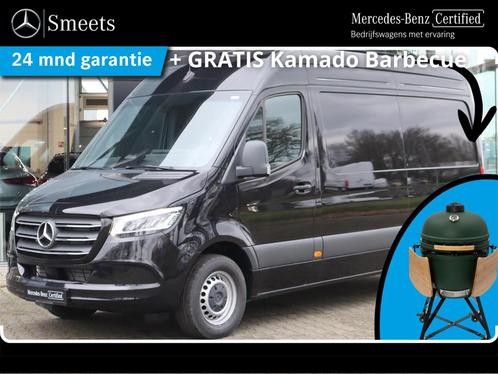 Mercedes-Benz Sprinter 319 L2H2 PRO LED 3.5T TREKHAAK, Auto's, Bestelauto's, Bedrijf, Te koop, Mercedes-Benz Certified, ABS, Achteruitrijcamera