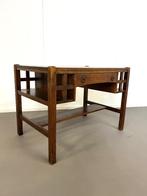 Antiek Arts and Crafts eiken bureau Bourn-Hadley, VS, 1920, Antiek en Kunst, Antiek | Meubels | Stoelen en Banken, Ophalen