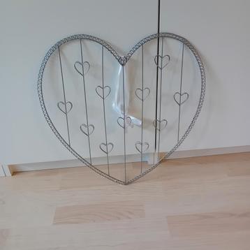 Hart foto of kaarthanger 45 cm hoog metaal beschikbaar voor biedingen