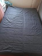 Slaapbank Ikea Beddinge, Ophalen, Tweepersoons, Grijs, 140 cm