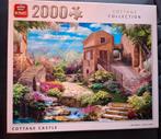 King Puzzel Cottage Castle 2000 stukjes, Ophalen of Verzenden, Meer dan 1500 stukjes, Zo goed als nieuw, Legpuzzel