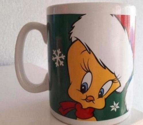 Grote Beker WB met Tweety en Sylvester, Verzamelen, Stripfiguren, Zo goed als nieuw, Gebruiksvoorwerp, Ophalen of Verzenden