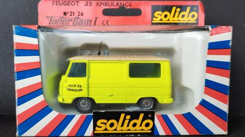 Peugeot J9 ambulance Versailles 1:50 Solido Tonergam Pol, Hobby en Vrije tijd, Modelauto's | 1:50, Zo goed als nieuw, Auto, Ophalen of Verzenden