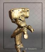 Bronzen goudgewichtje – herkomst Ghana  –  13 cm ⏬️ -25% ⏬️, Ophalen of Verzenden