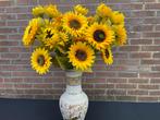Nieuwe kunstbloemen geel zonnig boeket fleurig tafelboeket, Binnen, 3811 JM, Info@rodebeagle.nl, Rode Beagle kunstbloemen