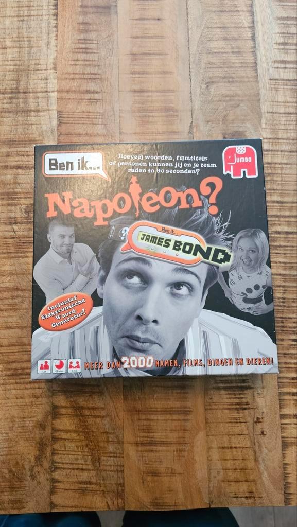 Ben ik... Napoleon? Jumbo Bordspel, Hobby en Vrije tijd, Gezelschapsspellen | Bordspellen, Gebruikt, Drie of vier spelers, Vijf spelers of meer