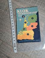 Oude Klok Toeristenkaart van Nederland  NR 5, Boeken, Gelezen, Ophalen of Verzenden, Landkaart, 1800 tot 2000