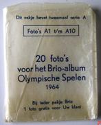 20 foto,s voor het Brio-album Olympische Spelen 1964., Ophalen of Verzenden, Zo goed als nieuw, Plaatjesalbum