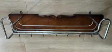 Vintage Wandkapstok met Hoedenplank beschikbaar voor biedingen