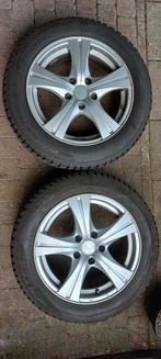 4 lichtmetalen velgen plus Pirelli winterbanden, Auto-onderdelen, Banden en Velgen, Ophalen, Gebruikt, 16 inch, Banden en Velgen