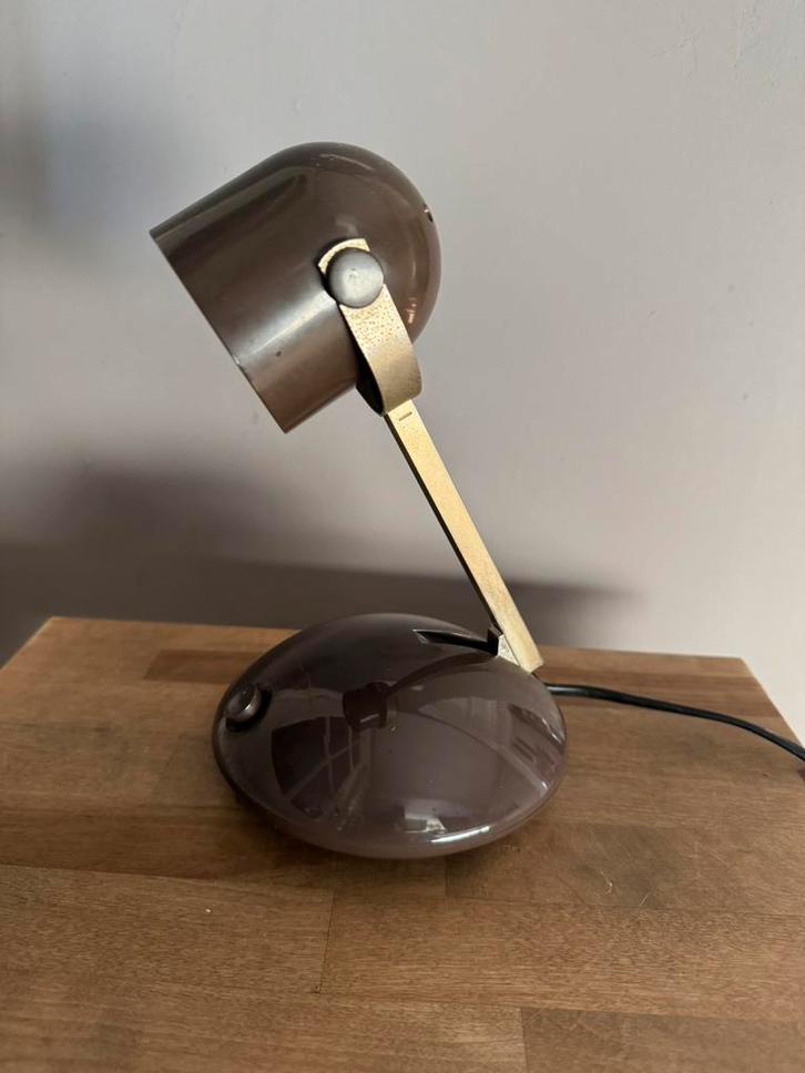 uitschuifbaar Vintage Tafellampje van Eihoff, Huis en Inrichting, Lampen | Tafellampen, Gebruikt, Minder dan 50 cm, Kunststof