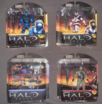 McFarlane Toys Halo Spartan en Sabre pilot figuur figuren beschikbaar voor biedingen