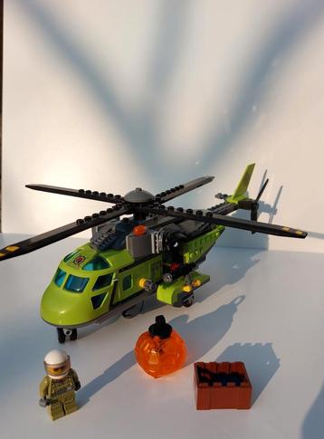 Lego 60123 vulkaan bevooradingshelikopter beschikbaar voor biedingen