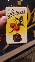 Emaille reclamebord Ringers te koop/ruil, Ophalen of Verzenden, Gebruikt, Reclamebord