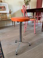 Vintage oranje krukje, Ophalen of Verzenden, Zo goed als nieuw