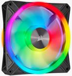 Corsair iCUE QL140 RGB PWM Single Fan Zwart, 140mm, Ophalen of Verzenden, Zo goed als nieuw