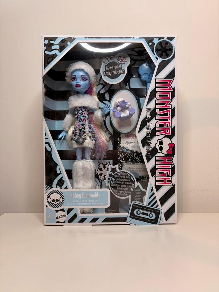 Monster High Creeproduction First Wave Abbey Bominable Doll, Verzamelen, Poppen, Nieuw, Pop, Ophalen of Verzenden