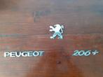 ACHTERKLEP LOGO SET - PEUGEOT 206+ PLUS - 2009 t/m 2013, Verzenden, Gebruikt, Peugeot