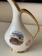 Klein porseleinen karafje 24 k goud, Ophalen