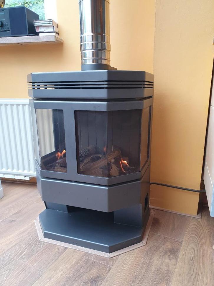 Gaskachel, Huis en Inrichting, Kachels, Gebruikt, Vrijstaand, Gaskachel, Gas, Ophalen