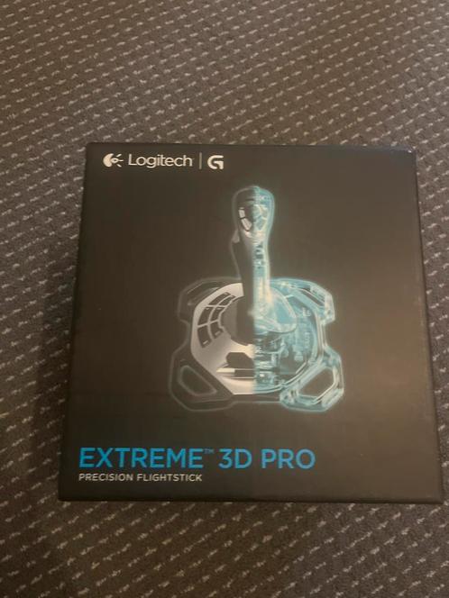 Logitech Extreme 3D Pro Joystick nieuw, Computers en Software, Joysticks, Nieuw, Ophalen of Verzenden