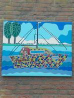 Wild Duck - Jan Strijker, acryl op doek, Antiek en Kunst, Kunst | Schilderijen | Klassiek, Ophalen