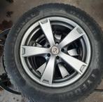 velgen met winterbanden, Auto-onderdelen, Banden en Velgen, Ophalen, Gebruikt, Banden en Velgen, 17 inch