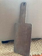 Antieke houten broodplank/snijplank met handvat, Ophalen of Verzenden