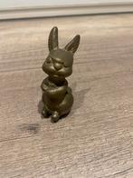 Messing Konijn Beeldje - 7 cm, Antiek en Kunst, Ophalen of Verzenden