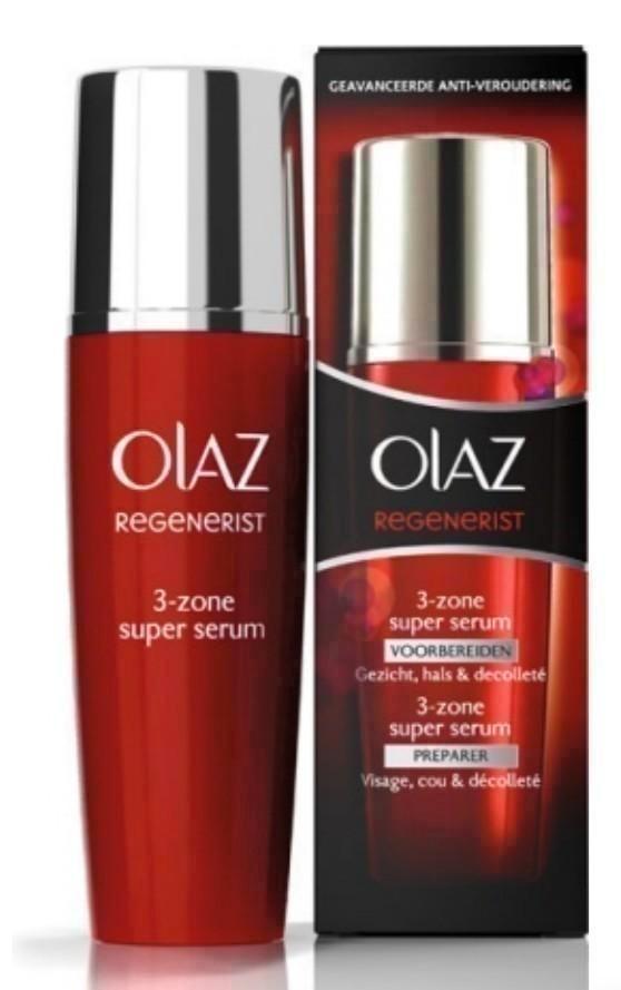 Olaz Regenerist 3 Zone super serum 50 ml (2 voor €20,-), Sieraden, Tassen en Uiterlijk, Uiterlijk | Gezichtsverzorging, Nieuw