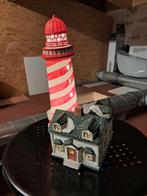 Dickensville kersthuisje vuurtoren compleet met verlichting, Ophalen of Verzenden