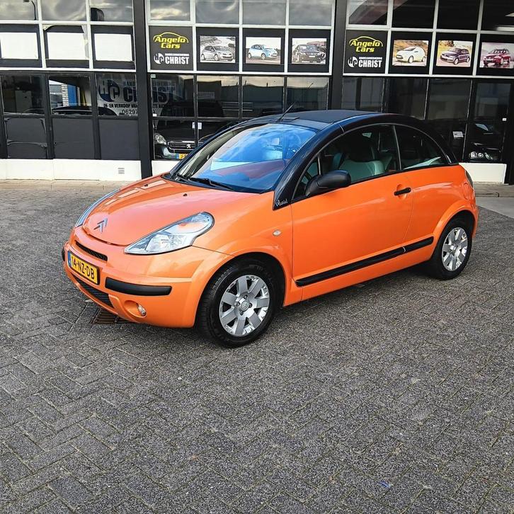 Citroen C3 Pluriel 1.6i-16V Automaat, Auto's, Citroën, Te koop, C3, ABS, Airbags, Airconditioning, Centrale vergrendeling, Climate control