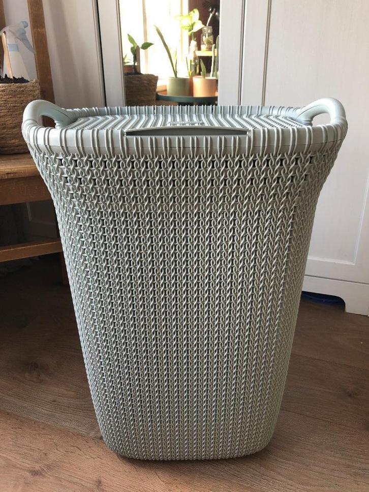 Speelse wasmand, Huis en Inrichting, Badkamer | Badkamermeubels, Zo goed als nieuw, Overige typen, Minder dan 100 cm, Minder dan 50 cm