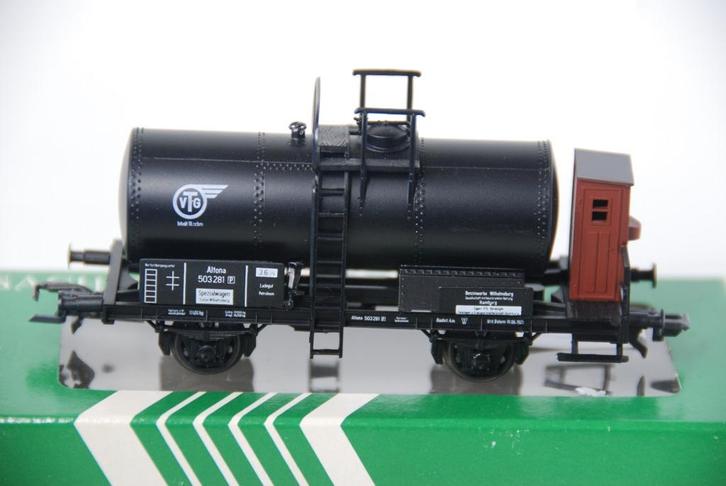 [E43] sachsen goederen wagons HO, Hobby en Vrije tijd, Modeltreinen | H0, Zo goed als nieuw, Gelijkstroom, Lima, Ophalen of Verzenden