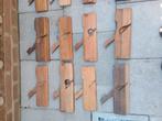 Verzameling diverse houten schaven en profielschaven, Antiek en Kunst, Antiek | Gereedschap en Instrumenten, Ophalen