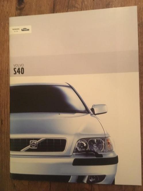 Volvo V40 - Volvo S40, Boeken, Auto's | Folders en Tijdschriften, Nieuw, Volvo, Ophalen of Verzenden