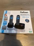 Profoon PDX-8125 DECT Telefoon - Twin, Ophalen of Verzenden, Zo goed als nieuw, 2 handsets