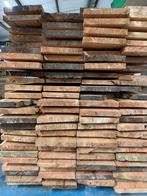 102m2 grenen planken gezaagd uit oude gebinten., Doe-het-zelf en Verbouw, Gebruikt, 25 tot 50 mm, Grenen, Ophalen of Verzenden